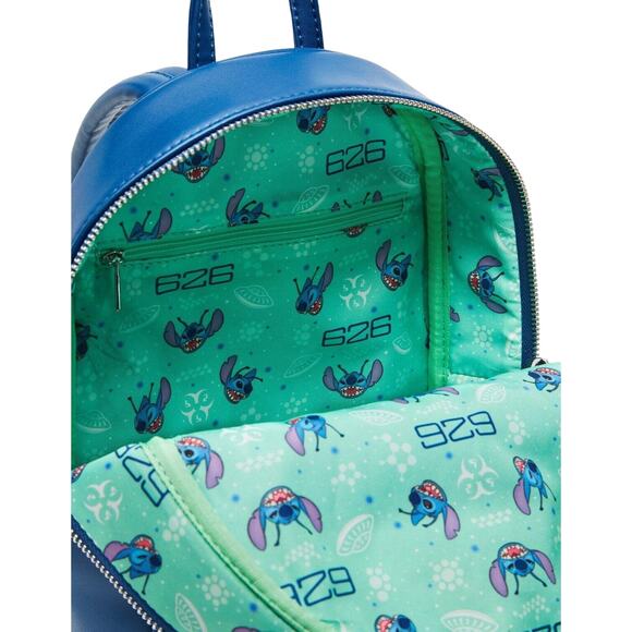NWT Loungefly Disney Lilo & Stitch Experiment 626 Mini Backpack EXCLUSIVE - Picture 4 of 4